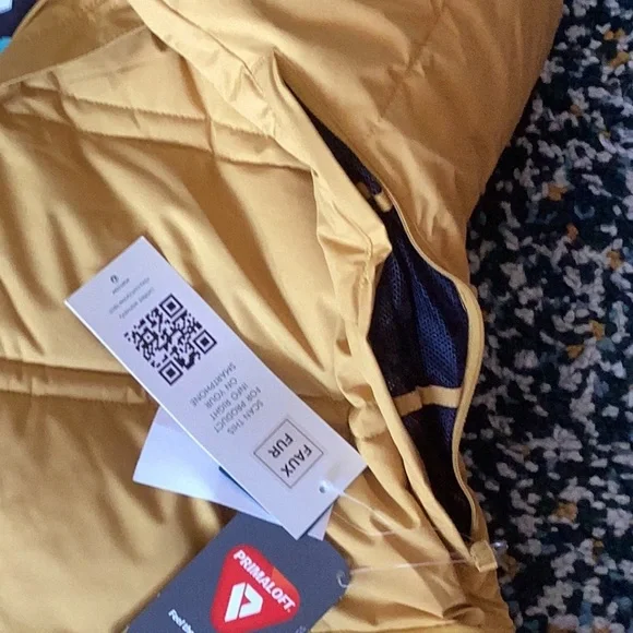 NWT ROXY SNOWBOARD JACKET YELLOW SIZE L - Picture 9 of 14